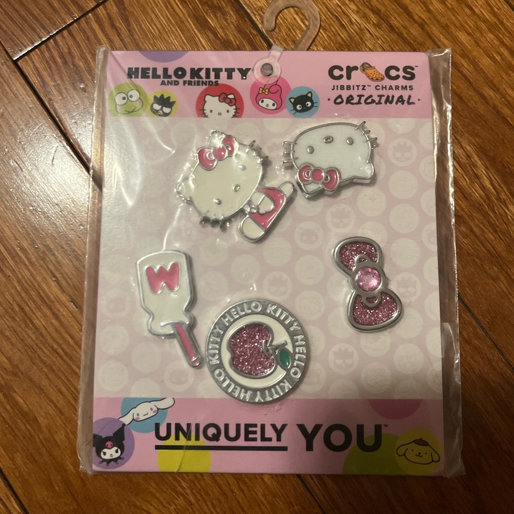 Hello Kitty Crocs Jibbitz set